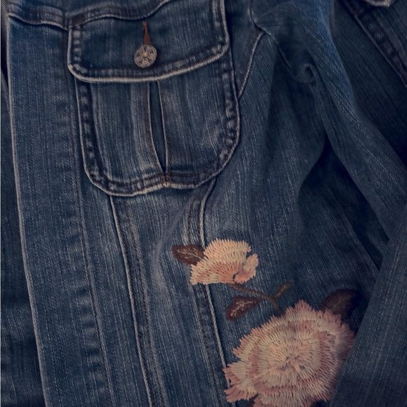 CHICO EMBROIDERED DENIM JACKET - Picture 7 of 7